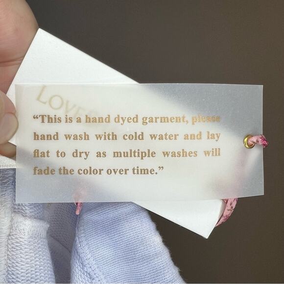 LoveShackFancy Etty Tie Dye Joggers Size Medium - Picture 8 of 9